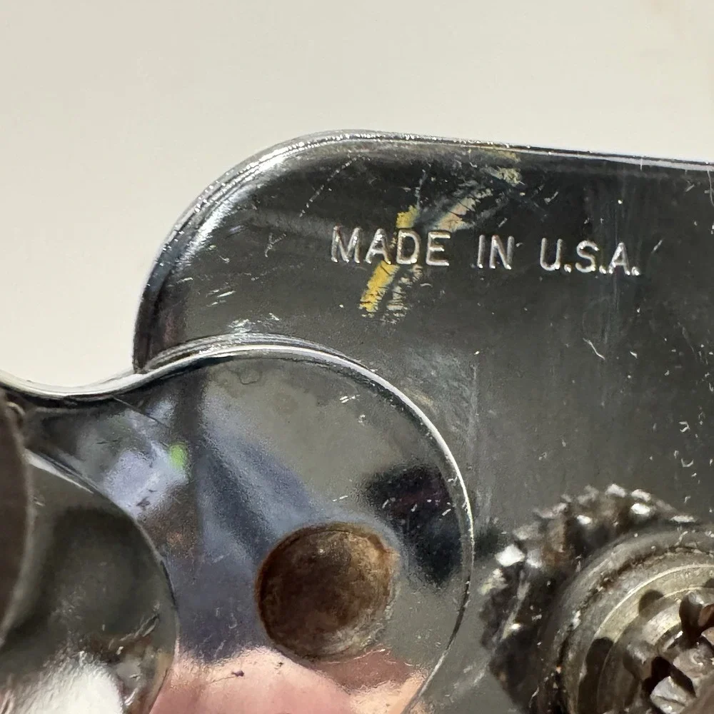 Vintage Swing-A-Way Manual Can &‎ Bottle Opener Brown Handles USA